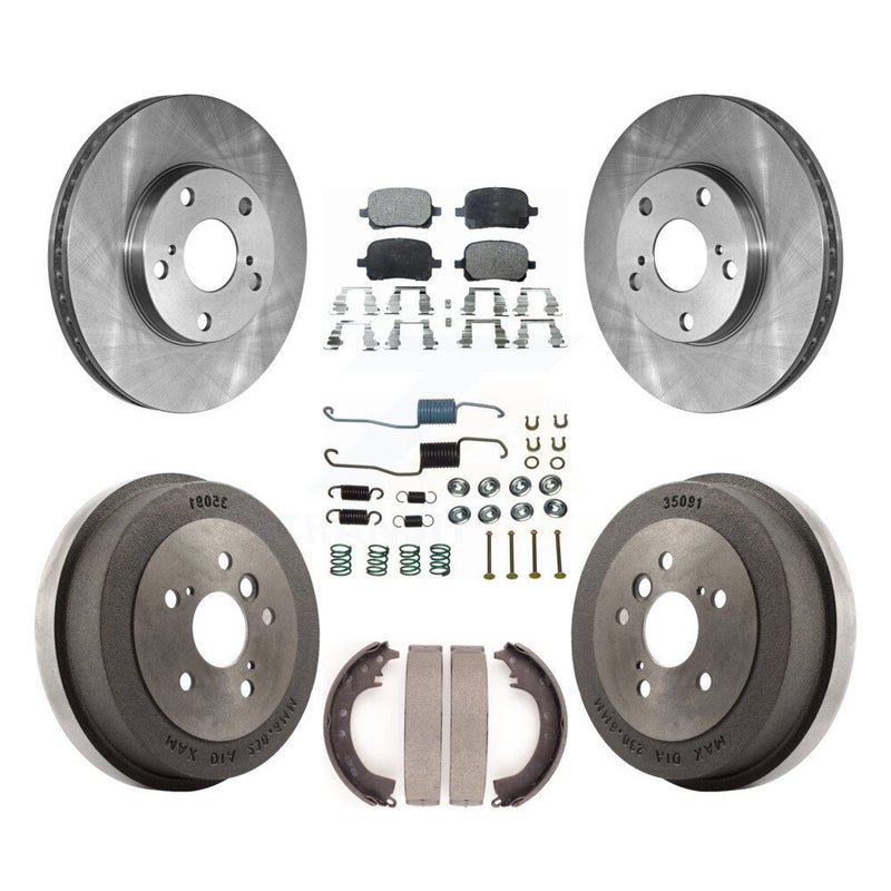 Transit Auto K8F-102085 Disc Brake Kit for 2002-2003 Toyota Solara - Front and Rear product image