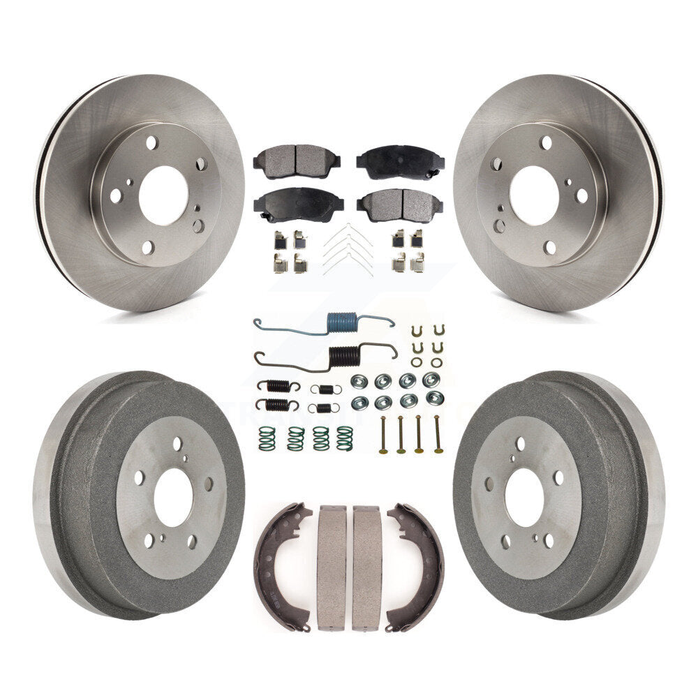 Transit Auto K8F-102087 Disc Brake Kit for 1992-2000 Toyota Camry - Front and Rear product image