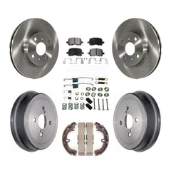 Transit Auto K8F-102091 Disc Brake Kit for 1998-2002 Chevrolet Prizm, Toyota Corolla - Front and Rear product image