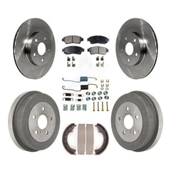 Transit Auto K8F-102094 Disc Brake Kit for 1996-2000 Toyota RAV4 - Front and Rear product image