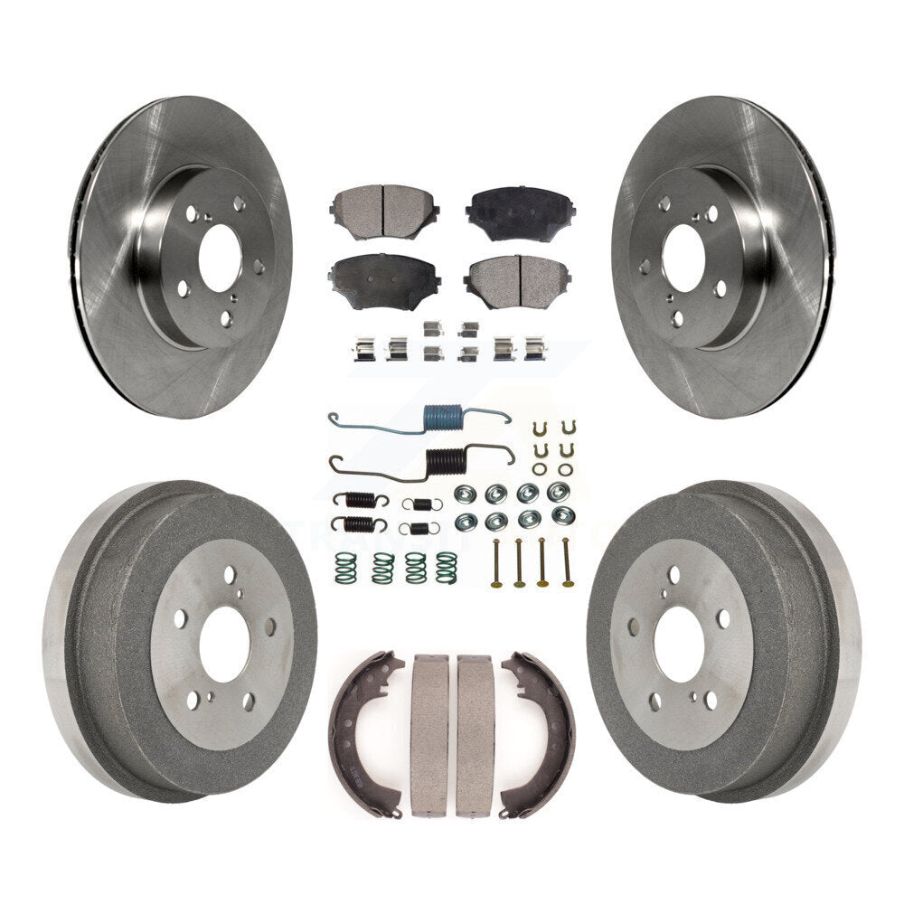 Transit Auto K8F-102095 Disc Brake Kit for 2001-2002 Toyota RAV4 - Front and Rear product image
