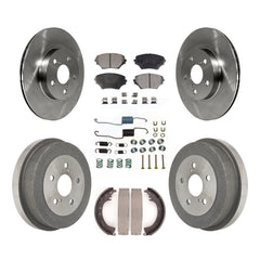 Transit Auto K8F-102095 Disc Brake Kit for 2001-2002 Toyota RAV4 - Front and Rear product image