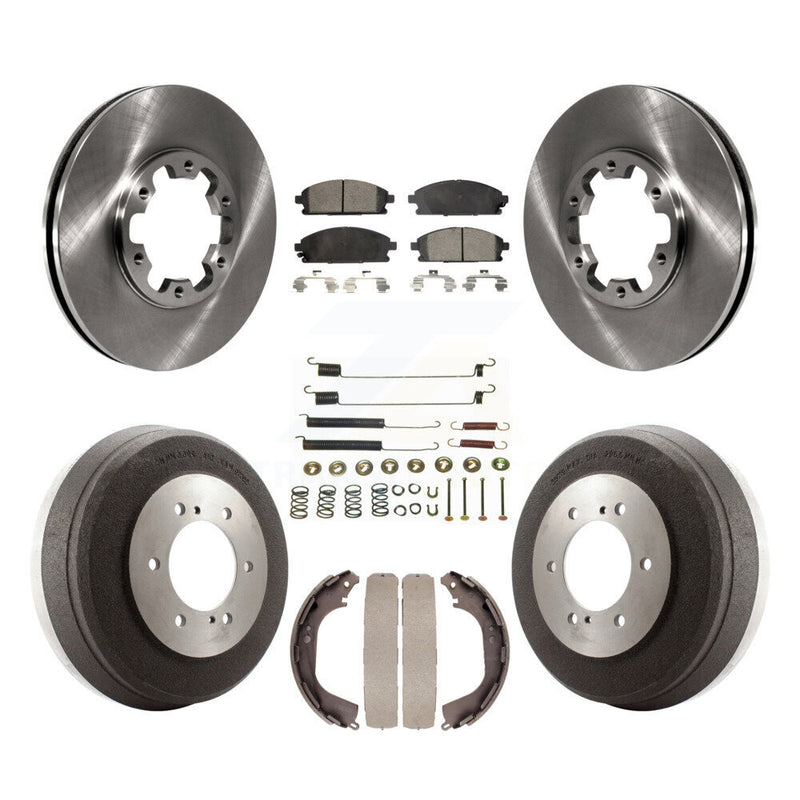 Transit Auto K8F-102097 Disc Brake Kit for 1996-1998 Nissan Pathfinder, INFINITI QX4 - Front and Rear product image