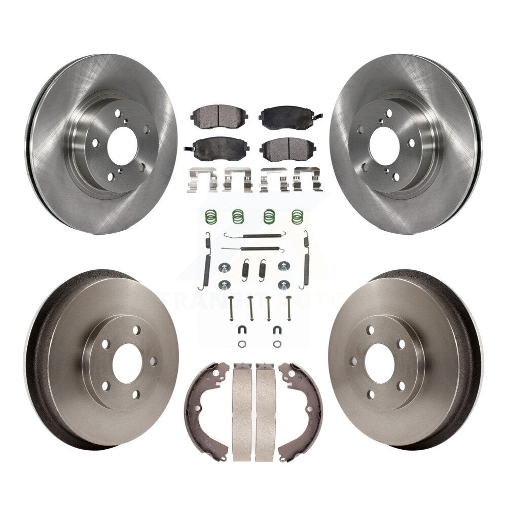 Transit Auto K8F-102099 Disc Brake Kit for 2002-2003 Subaru Impreza - Front and Rear product image