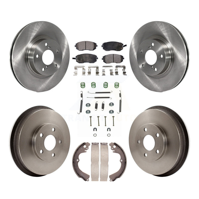 Transit Auto K8F-102099 Disc Brake Kit for 2002-2003 Subaru Impreza - Front and Rear product image