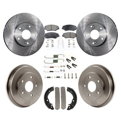 Transit Auto K8F-102102 Disc Brake Kit for 2003-2014 Honda Fit, Honda Accord - Front and Rear product image