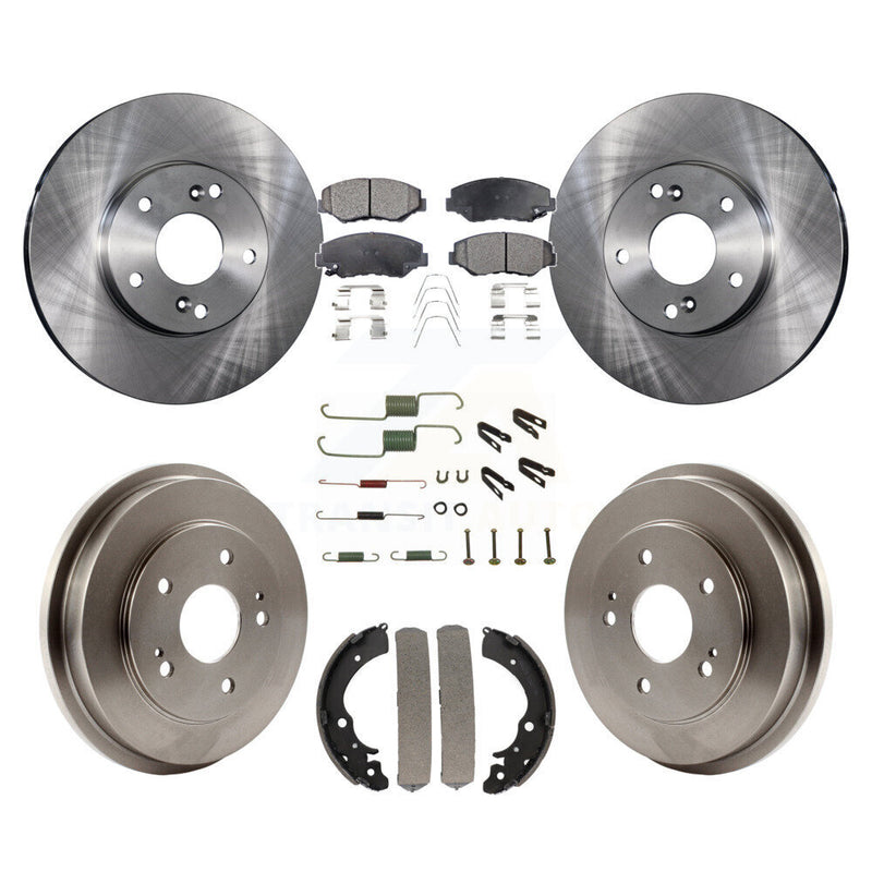 Transit Auto K8F-102102 Disc Brake Kit for 2003-2014 Honda Fit, Honda Accord - Front and Rear product image