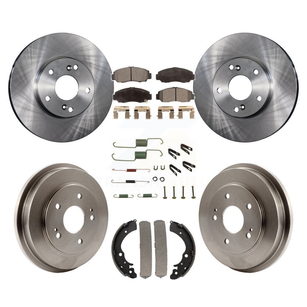 Transit Auto K8F-102103 Disc Brake Kit for 2003-2010 Honda Civic, Honda Accord - Front and Rear product image