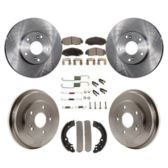 Transit Auto K8F-102103 Disc Brake Kit for 2003-2010 Honda Civic, Honda Accord - Front and Rear product image