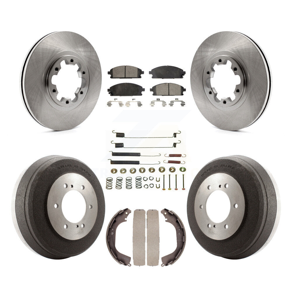 Transit Auto K8F-102105 Disc Brake Kit for 1998-2004 Nissan Pathfinder, INFINITI QX4 - Front and Rear product image