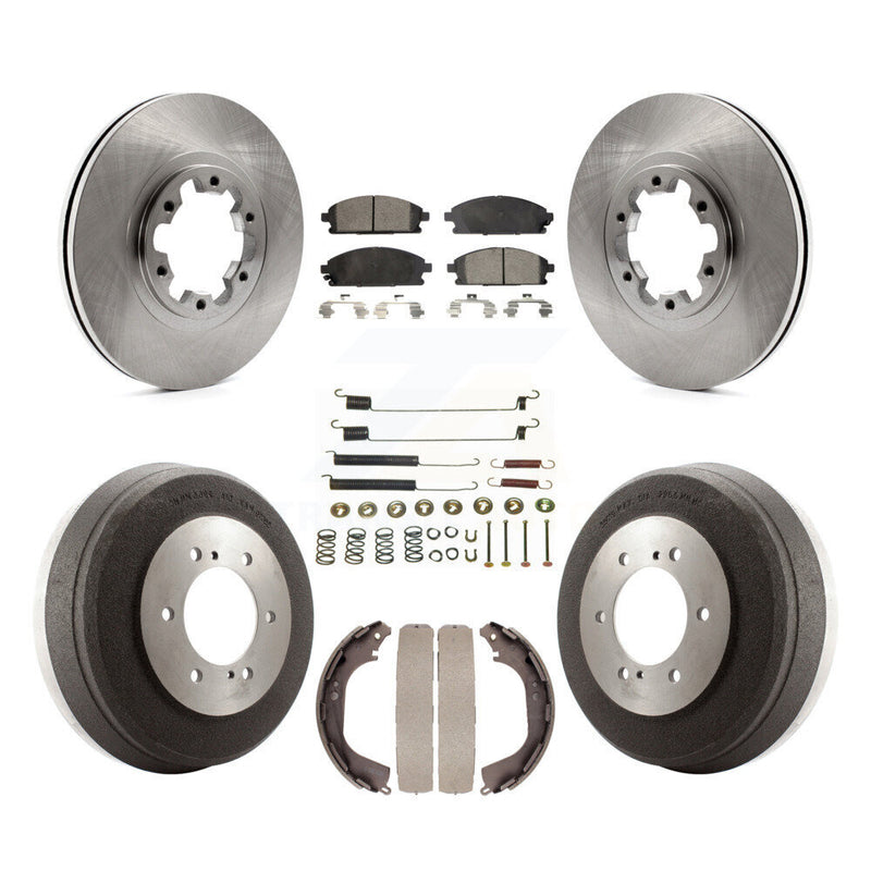 Transit Auto K8F-102105 Disc Brake Kit for 1998-2004 Nissan Pathfinder, INFINITI QX4 - Front and Rear product image