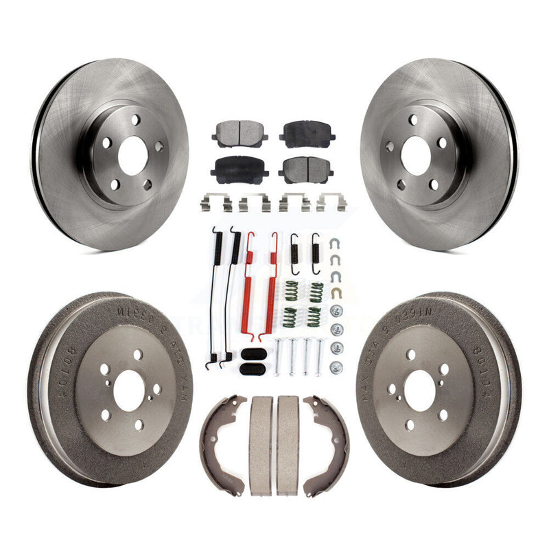 Transit Auto K8F-102110 Disc Brake Kit for 2003-2008 Toyota Matrix, Pontiac Vibe - Front and Rear product image