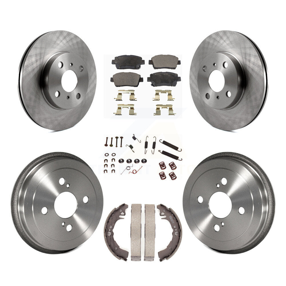 Transit Auto K8F-102113 Disc Brake Kit for 2001-2005 Toyota Echo - Front and Rear product image