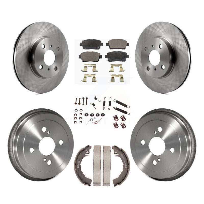 Transit Auto K8F-102113 Disc Brake Kit for 2001-2005 Toyota Echo - Front and Rear product image