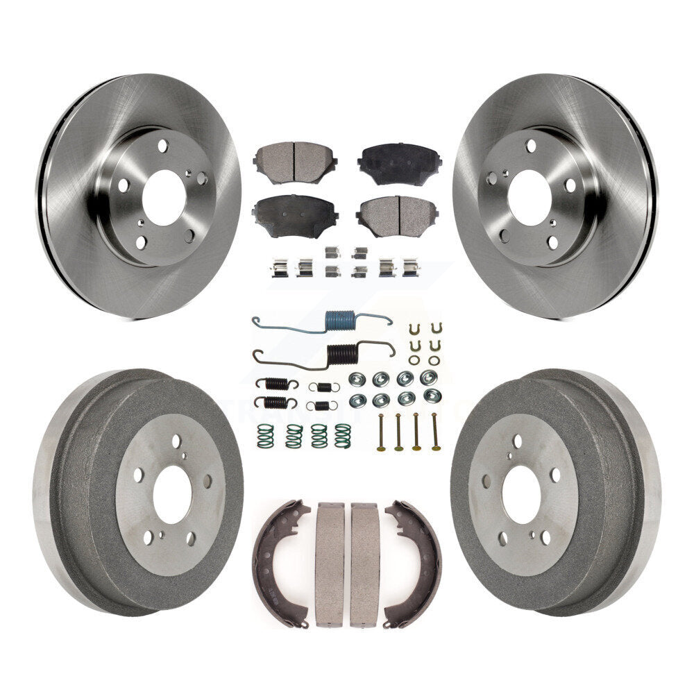 Transit Auto K8F-102115 Disc Brake Kit for 2001-2002 Toyota RAV4 - Front and Rear product image