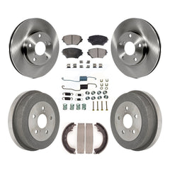 Transit Auto K8F-102115 Disc Brake Kit for 2001-2002 Toyota RAV4 - Front and Rear product image