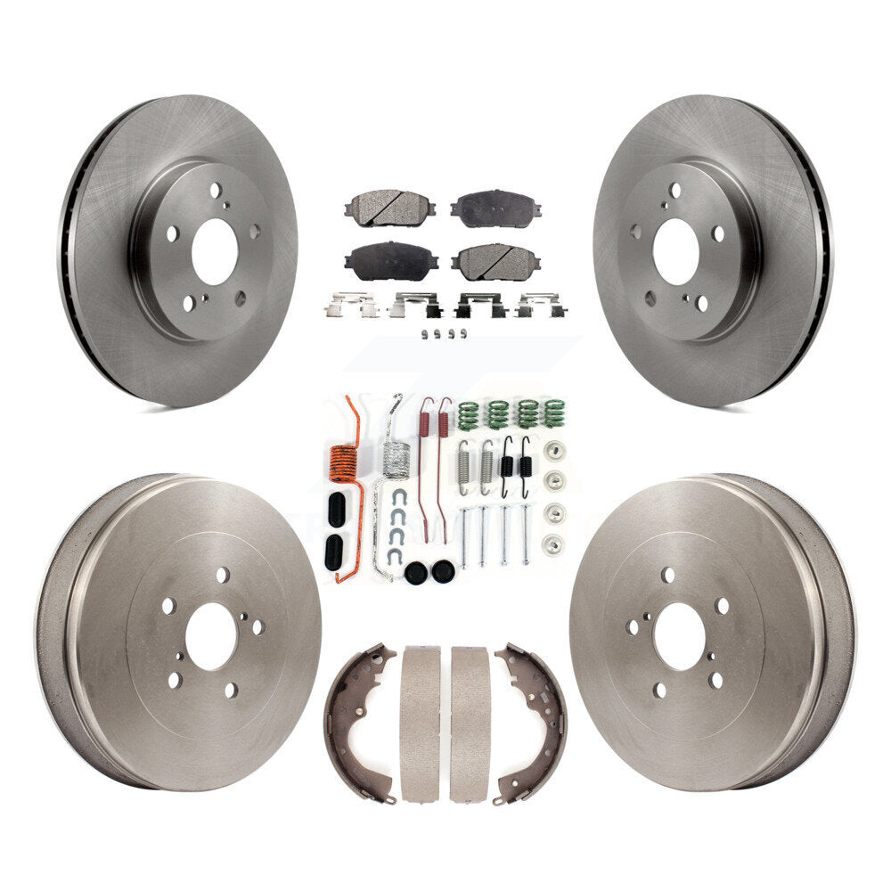 Transit Auto K8F-102119 Disc Brake Kit for 2004-2010 Toyota Sienna - Front and Rear product image