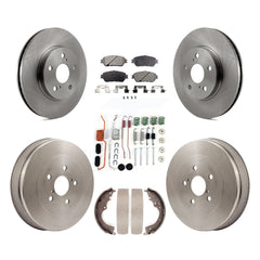 Transit Auto K8F-102119 Disc Brake Kit for 2004-2010 Toyota Sienna - Front and Rear product image