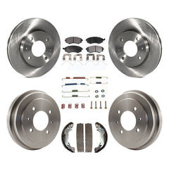 Transit Auto K8F-102123 Disc Brake Kit for 2002-2006 Hyundai Elantra - Front and Rear product image