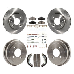 Transit Auto K8F-102124 Disc Brake Kit for 2002-2005 Hyundai Elantra - Front and Rear product image