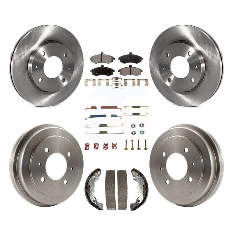 Transit Auto K8F-102124 Disc Brake Kit for 2002-2005 Hyundai Elantra - Front and Rear product image