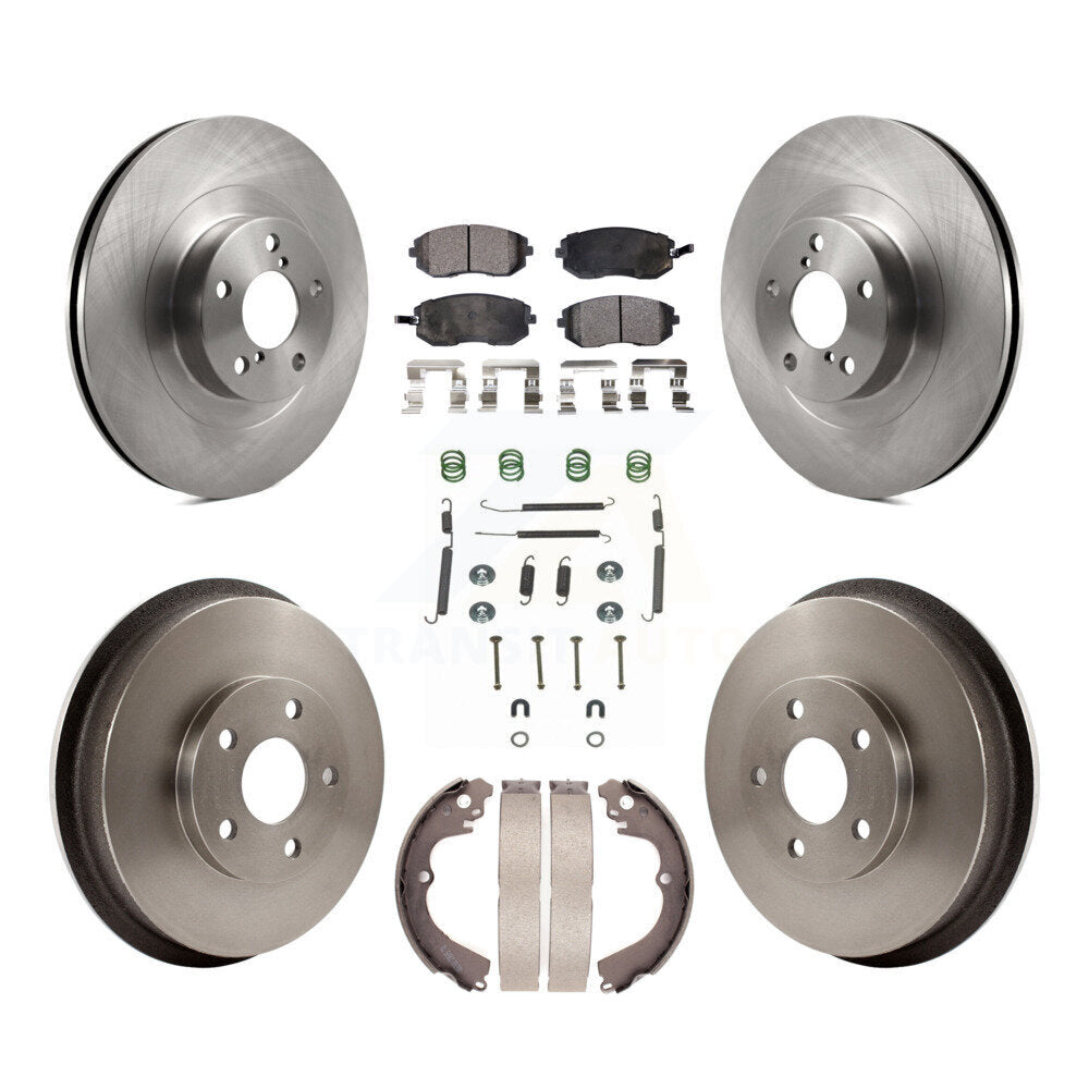 Transit Auto K8F-102126 Disc Brake Kit for 2003-2008 Subaru Forester, Subaru Impreza - Front and Rear product image