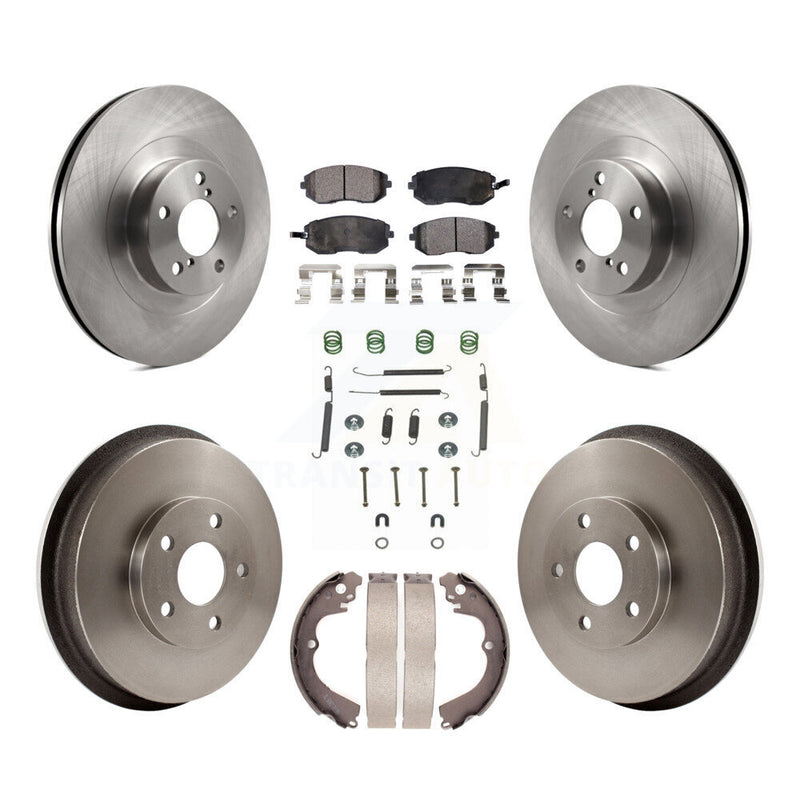 Transit Auto K8F-102126 Disc Brake Kit for 2003-2008 Subaru Forester, Subaru Impreza - Front and Rear product image