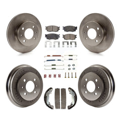 Transit Auto K8F-102128 Disc Brake Kit for 2006 Hyundai Accent - Front and Rear product image