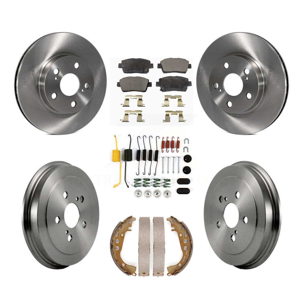 Transit Auto K8F-102132 Disc Brake Kit for 2004-2007 Toyota Prius - Front and Rear product image