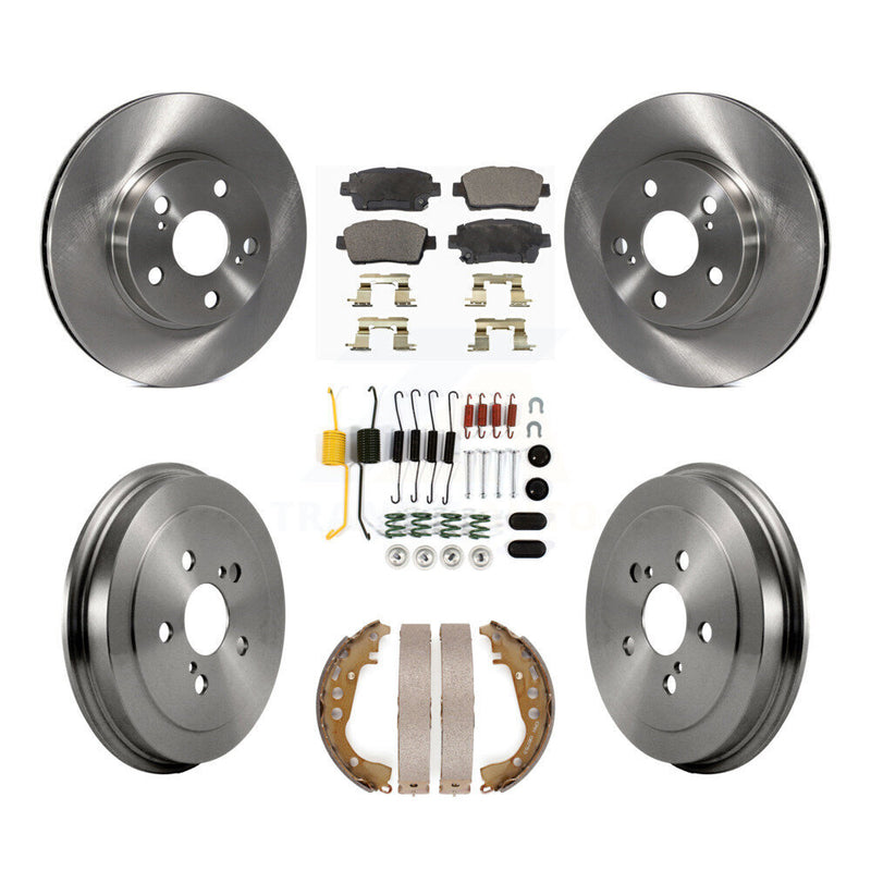 Transit Auto K8F-102132 Disc Brake Kit for 2004-2007 Toyota Prius - Front and Rear product image
