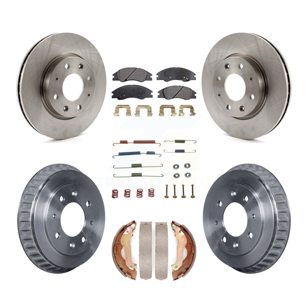 Transit Auto K8F-102134 Disc Brake Kit for 2007-2009 Kia Spectra - Front and Rear product image