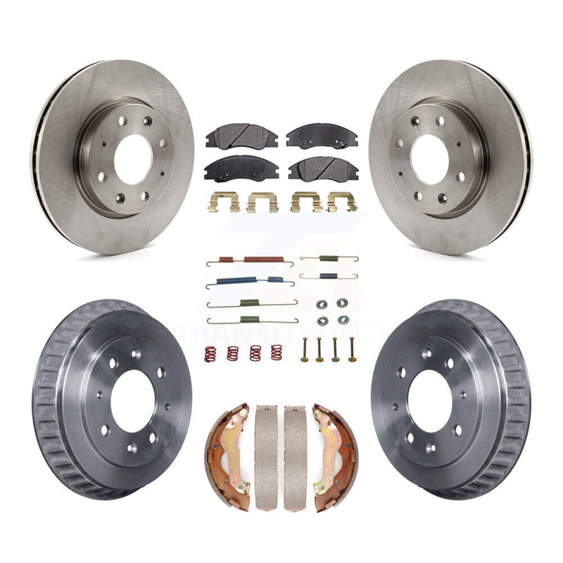 Transit Auto K8F-102134 Disc Brake Kit for 2007-2009 Kia Spectra - Front and Rear product image