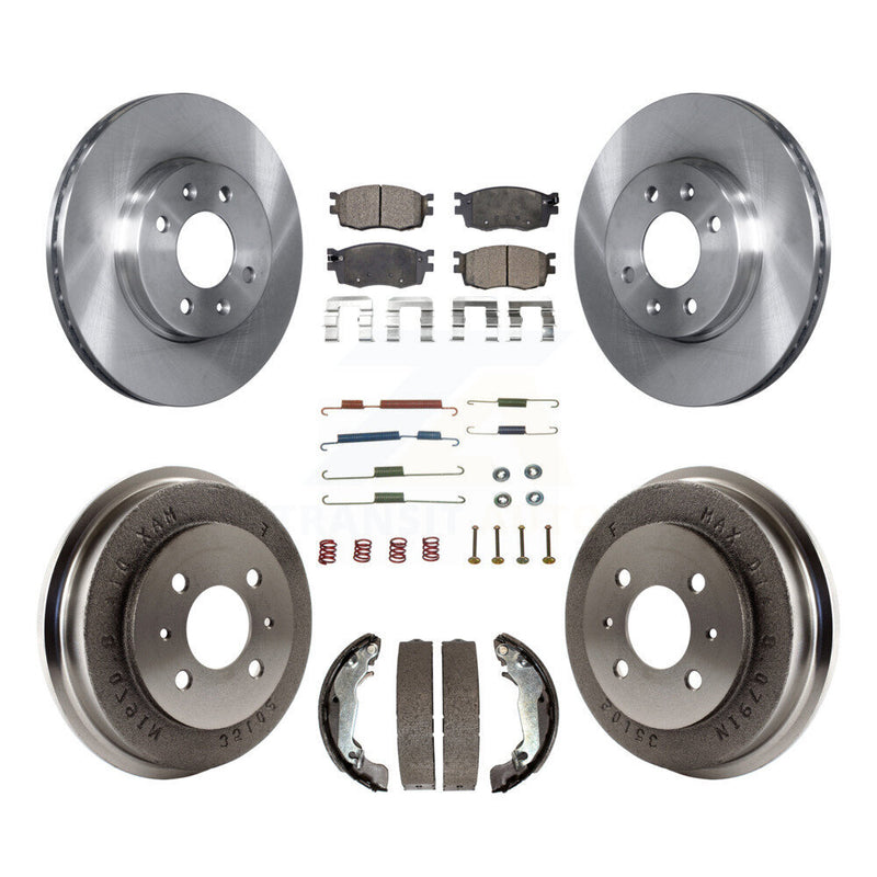 Transit Auto K8F-102135 Disc Brake Kit for 2006 Hyundai Accent - Front and Rear product image