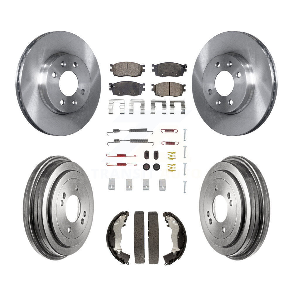 Transit Auto K8F-102136 Disc Brake Kit for 2006-2011 Hyundai Accent, Kia Rio, Kia Rio5 - Front and Rear product image