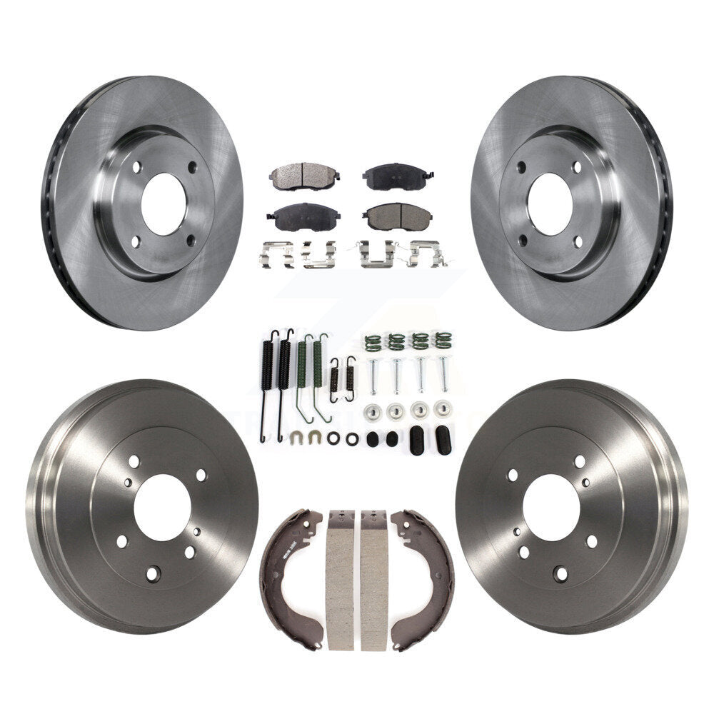 Transit Auto K8F-102140 Disc Brake Kit for 2007-2014 Nissan Versa, Nissan Cube, Nissan Sentra - Front and Rear product image