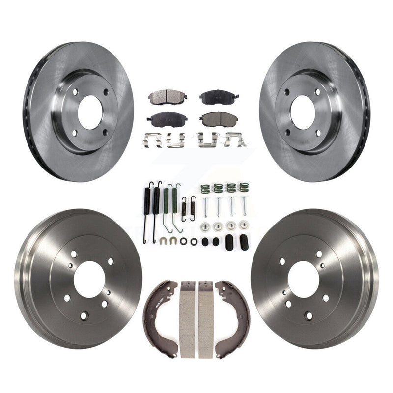 Transit Auto K8F-102140 Disc Brake Kit for 2007-2014 Nissan Versa, Nissan Cube, Nissan Sentra - Front and Rear product image