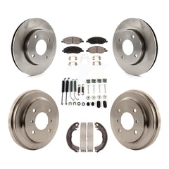 Transit Auto K8F-102142 Disc Brake Kit for 2009-2011 Nissan Versa - Front and Rear product image