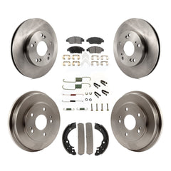Transit Auto K8F-102143 Disc Brake Kit for 2012-2015 Honda Civic - Front and Rear product image