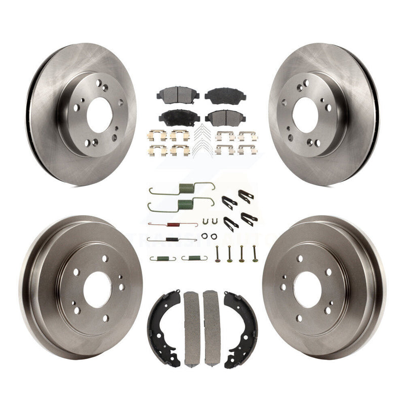 Transit Auto K8F-102143 Disc Brake Kit for 2012-2015 Honda Civic - Front and Rear product image