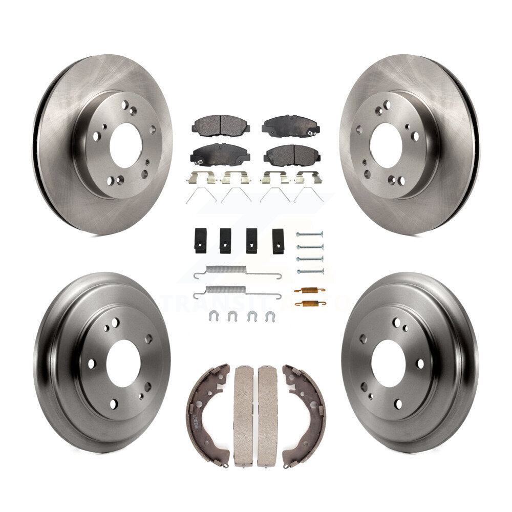 Transit Auto K8F-102146 Disc Brake Kit for 2012-2015 Honda Civic - Front and Rear product image