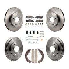 Transit Auto K8F-102146 Disc Brake Kit for 2012-2015 Honda Civic - Front and Rear product image