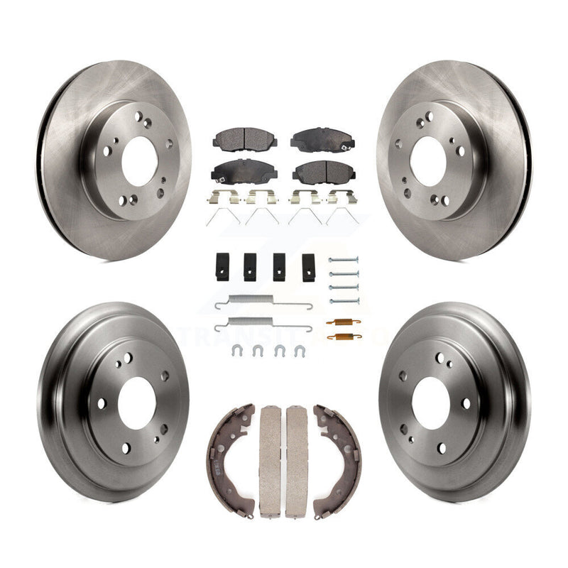Transit Auto K8F-102146 Disc Brake Kit for 2012-2015 Honda Civic - Front and Rear product image