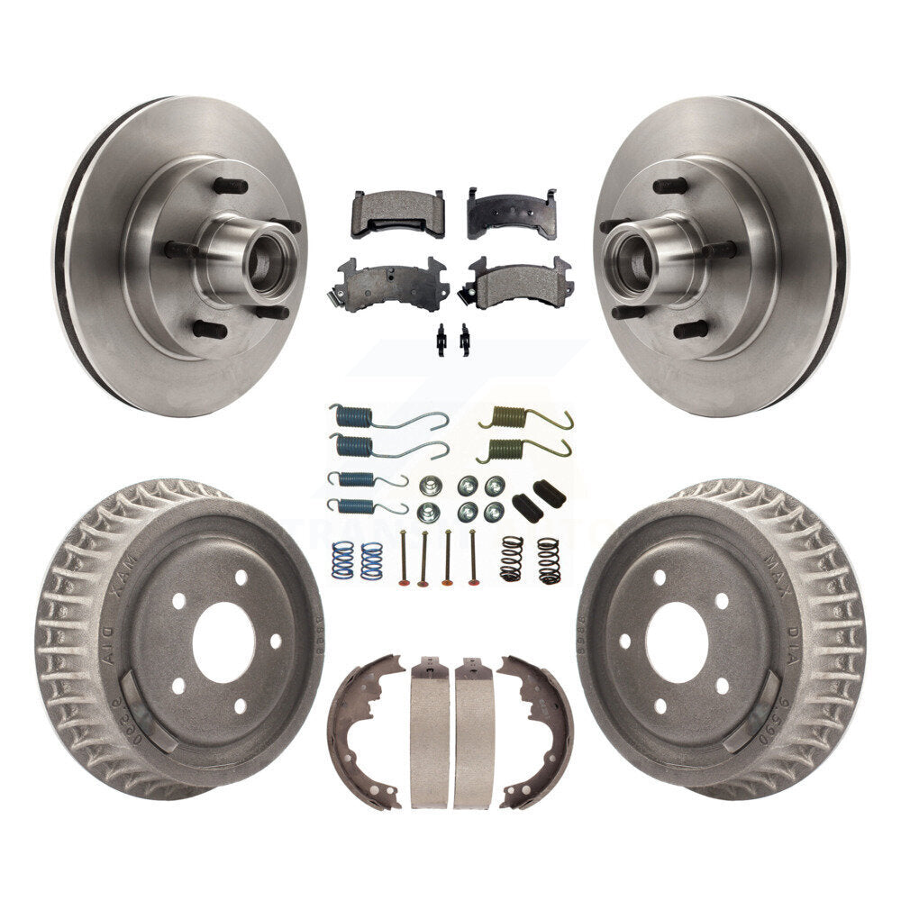 Transit Auto K8F-102153 Disc Brake Kit for 1992-1996 Chevrolet S10, Chevrolet S10 Blazer, GMC Jimmy & more - Front and Rear product image