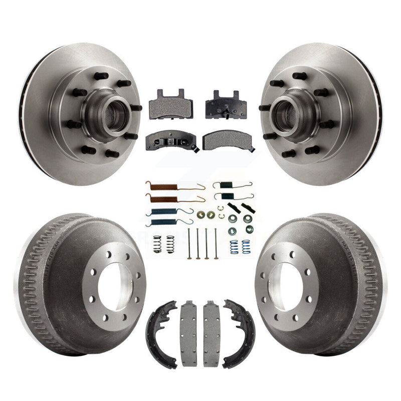 Transit Auto K8F-102160 Disc Brake Kit for 1993-1999 Chevrolet C1500 Suburban, GMC C1500 Suburban, Chevrolet C2500 & more - Front and Rear product image