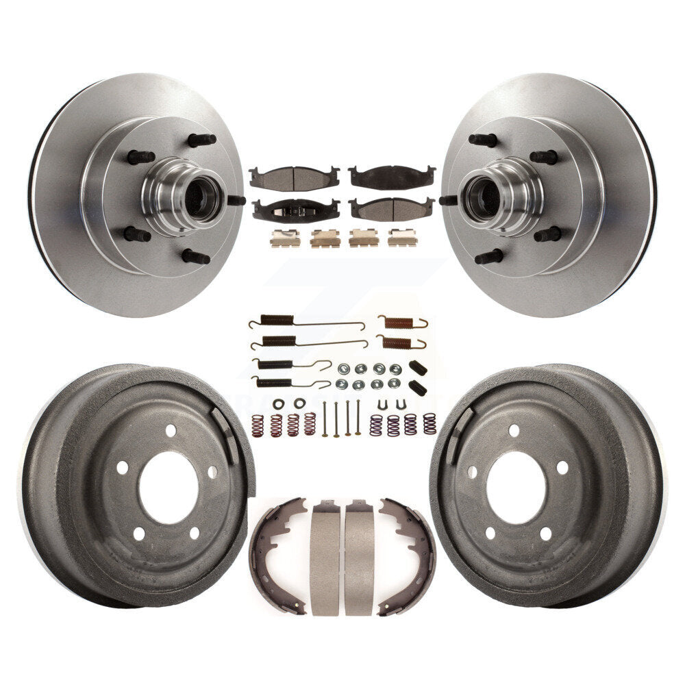 Transit Auto K8F-102165 Disc Brake Kit for 1997-1999 Ford E-150 Econoline - Front and Rear product image