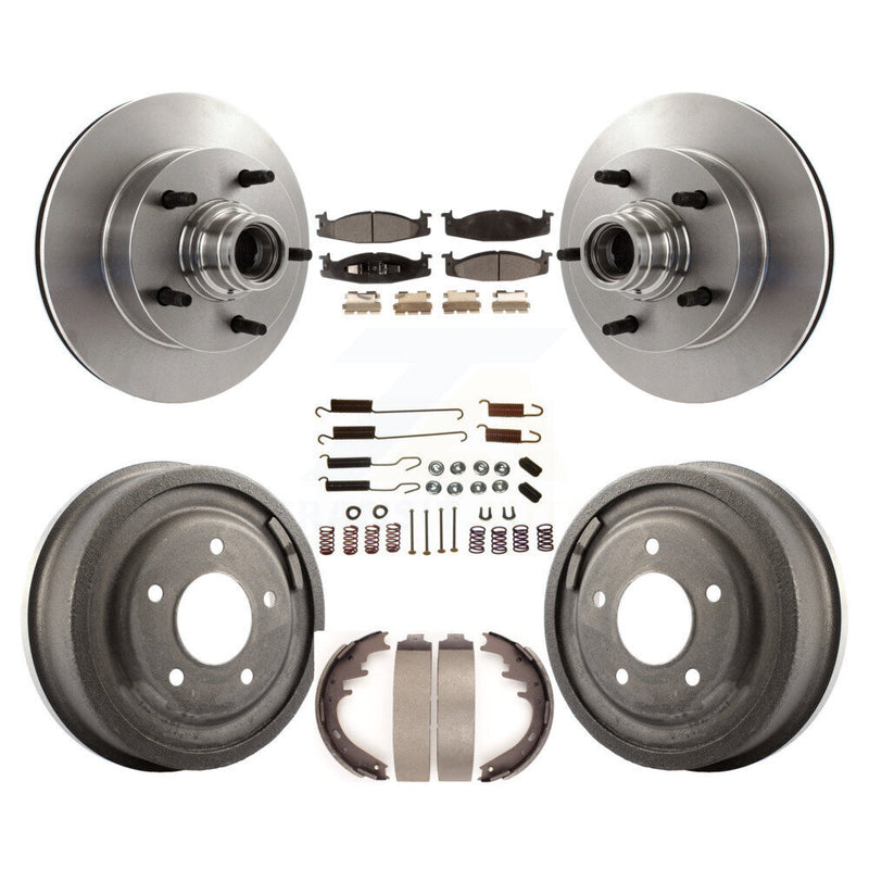 Transit Auto K8F-102165 Disc Brake Kit for 1997-1999 Ford E-150 Econoline - Front and Rear product image
