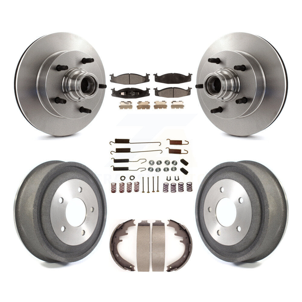 Transit Auto K8F-102166 Disc Brake Kit for 2000-2001 Ford E-150 Econoline - Front and Rear product image