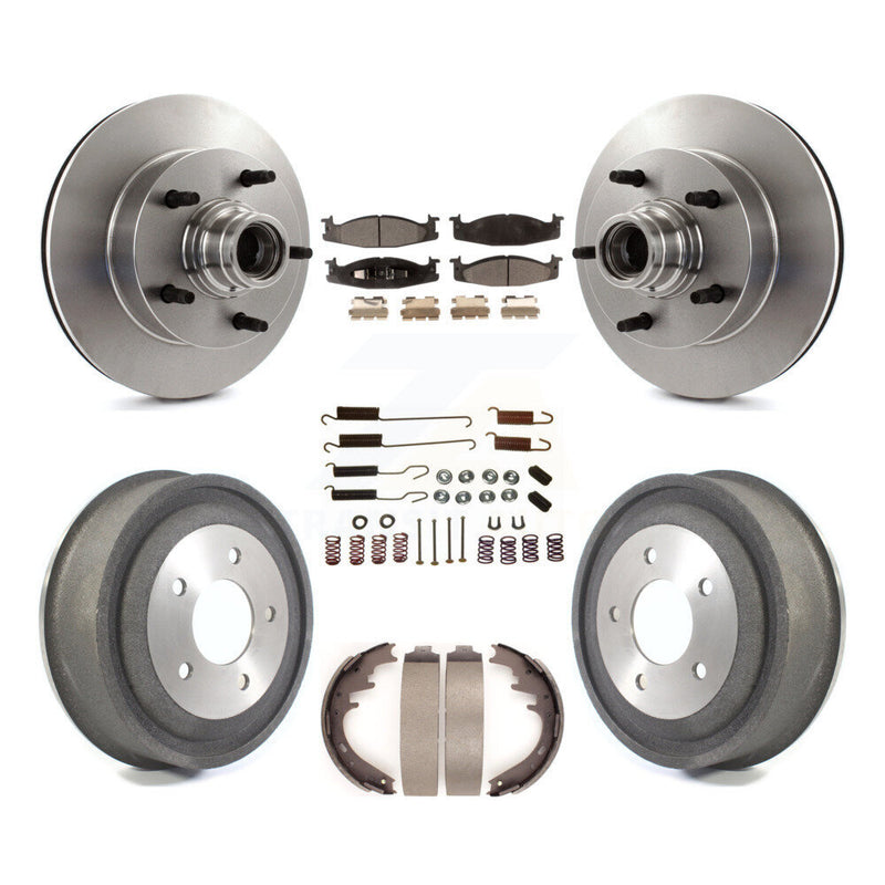Transit Auto K8F-102166 Disc Brake Kit for 2000-2001 Ford E-150 Econoline - Front and Rear product image