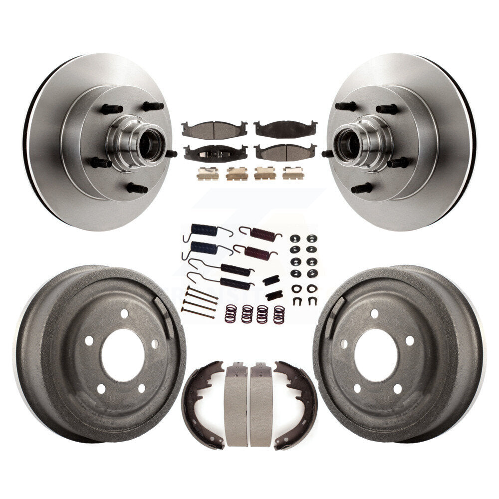 Transit Auto K8F-102167 Disc Brake Kit for 1994-1996 Ford E-150 Econoline, Ford E-150 Econoline Club Wagon - Front and Rear product image