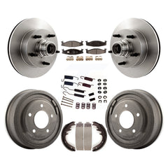 Transit Auto K8F-102167 Disc Brake Kit for 1994-1996 Ford E-150 Econoline, Ford E-150 Econoline Club Wagon - Front and Rear product image